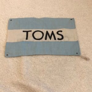 TOMS Shoes dust bag